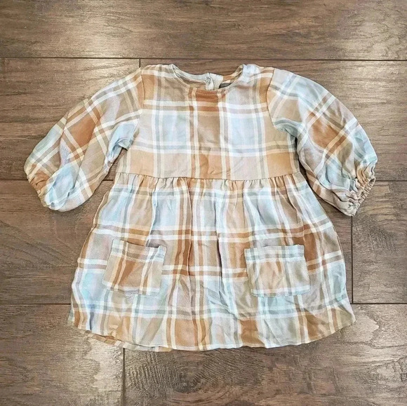 NWT Show Me Your Mumu Iris Plaid Dress Size 2T